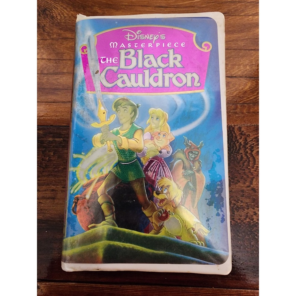 The Black Cauldron‎ VHS Disney's Masterpiece Clamshell